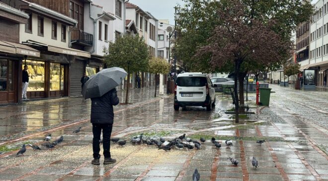 Edirne’de yağmurlu hafta sonu