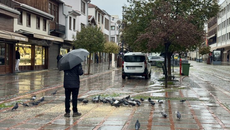Edirne’de yağmurlu hafta sonu