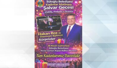 Süloğlu’nda şalvar gecesi