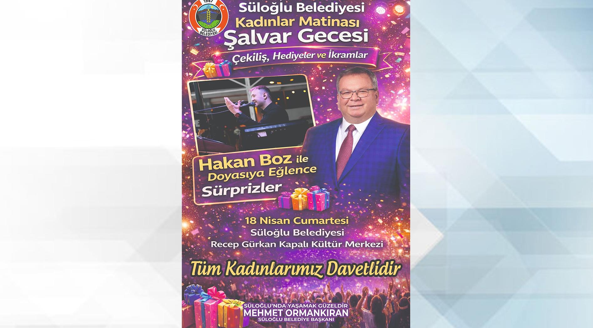 Süloğlu’nda şalvar gecesi