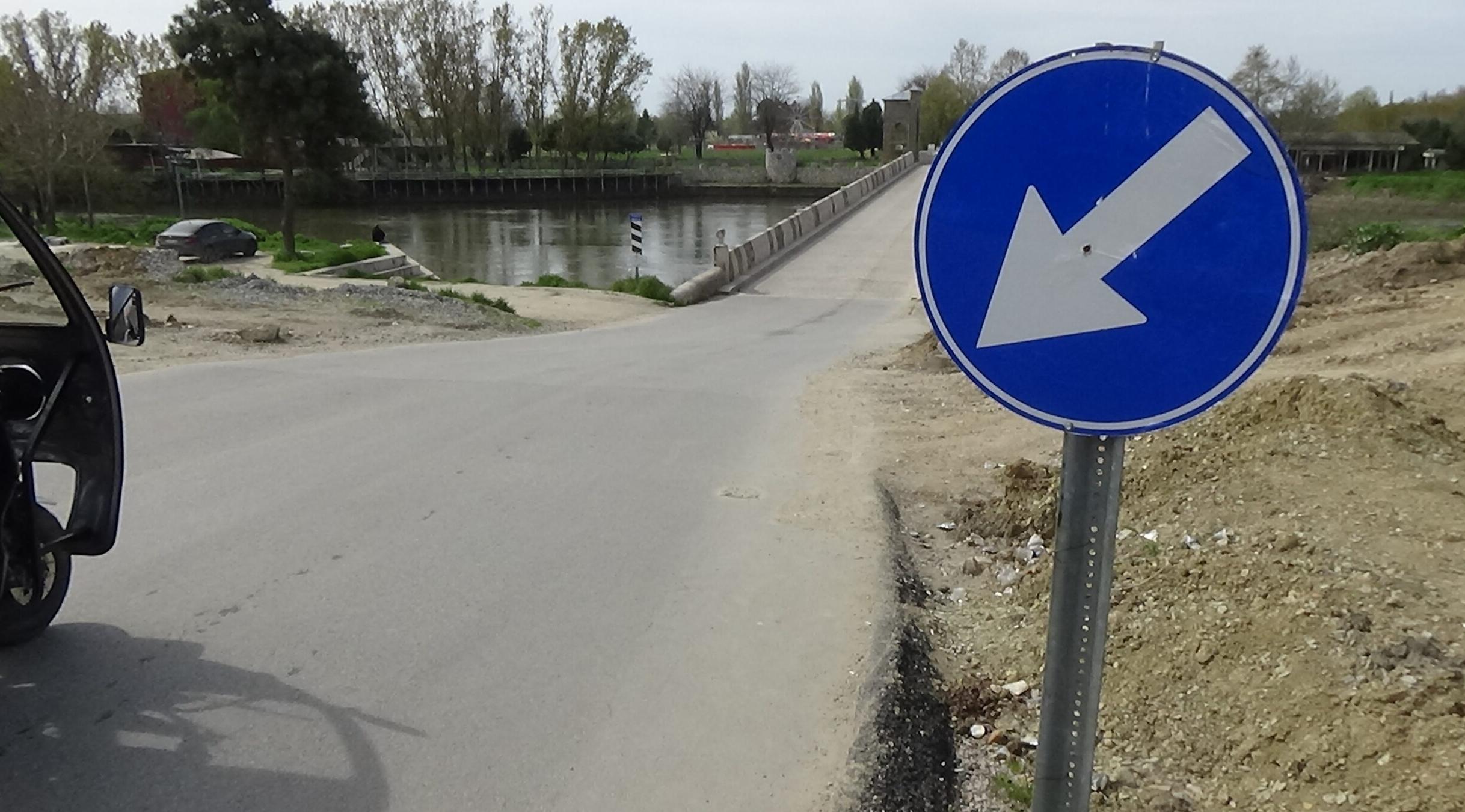 Tarihi köprüler artık tek yön