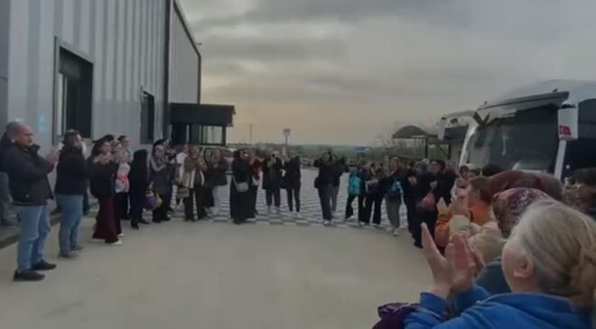 TYH Tekstil’de işçiler eyleme başladı