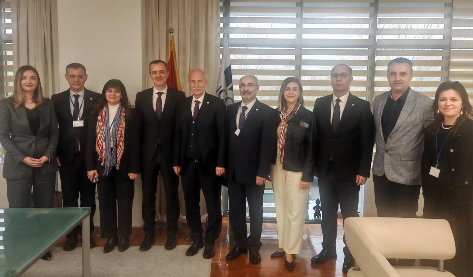 TÜ heyetinden Karadağ’a ziyaret