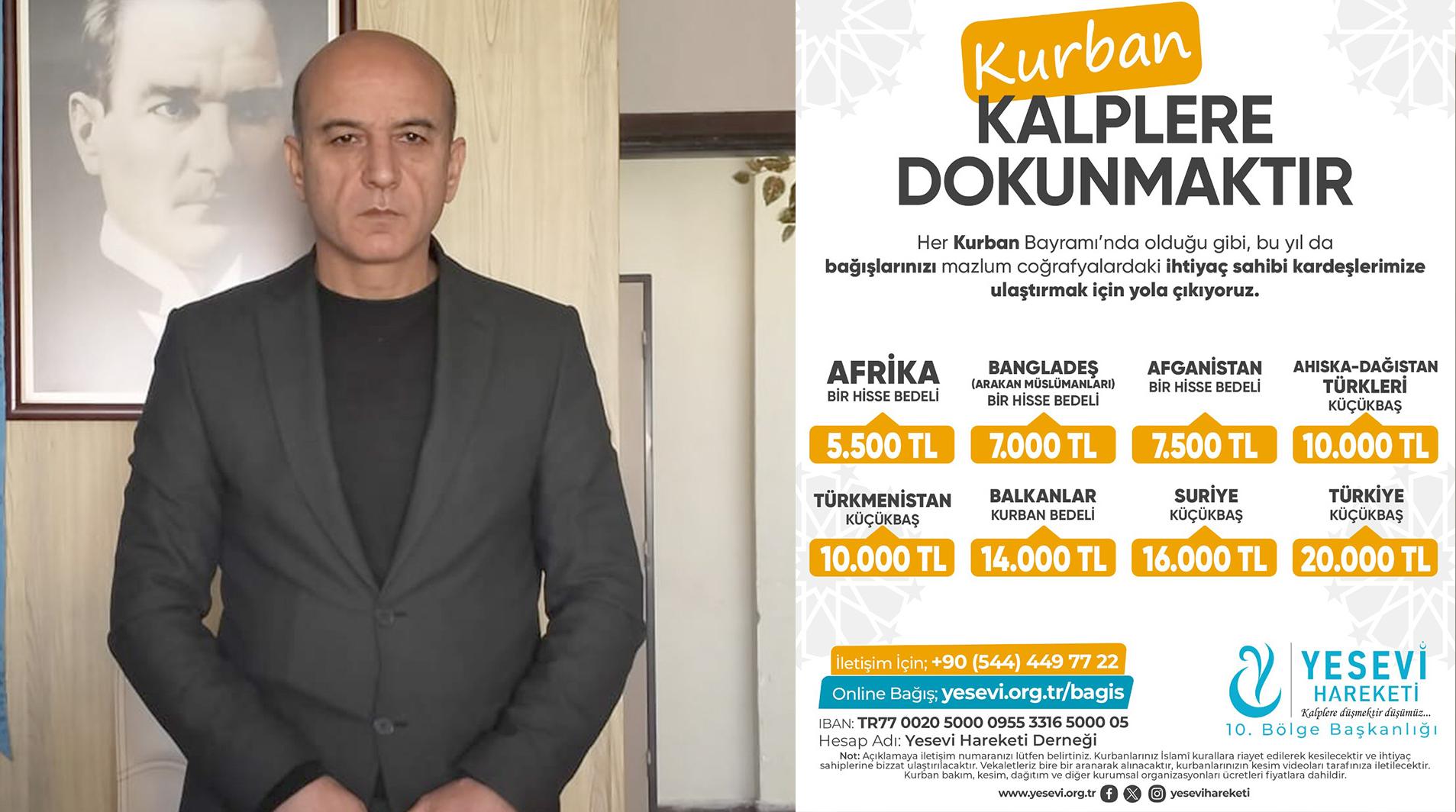 Vekaleten kurban bağış çağrısı