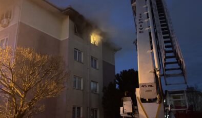 Eski TOKİ’de yangın