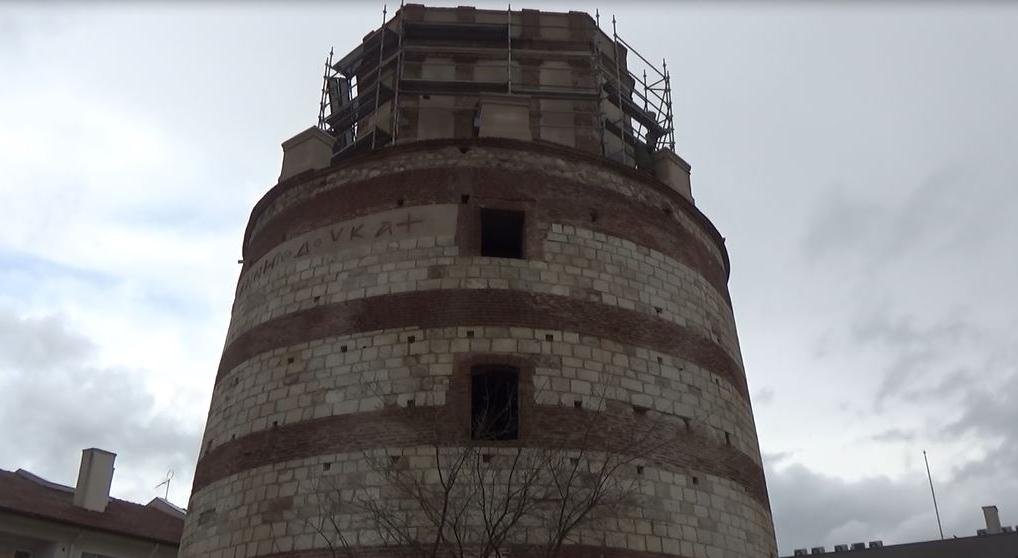 Yazgan, Makedon Kulesi’ni inceledi