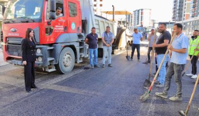 Kuvayi Milliye Bulvarı asfaltlanıyor