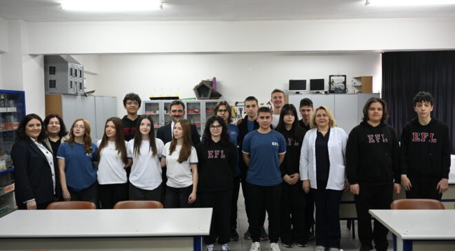 Lise öğrencilerinden çifte başarı