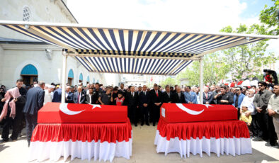 Şehit polislere veda