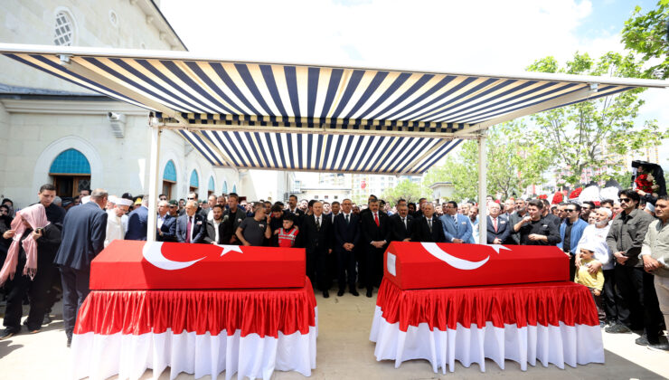Şehit polislere veda