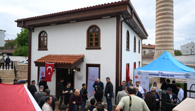 Şeyh Şüceaddin Camisi açıldı