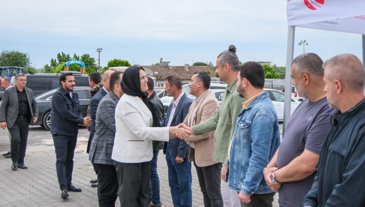 İba, yağmur ve şükür duasına katıldı