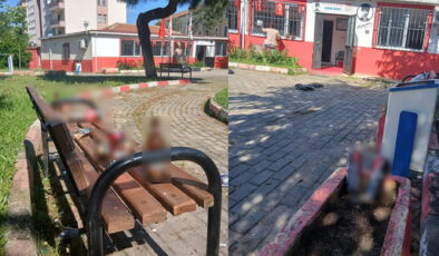 Maneviyata yakışmayan görüntü