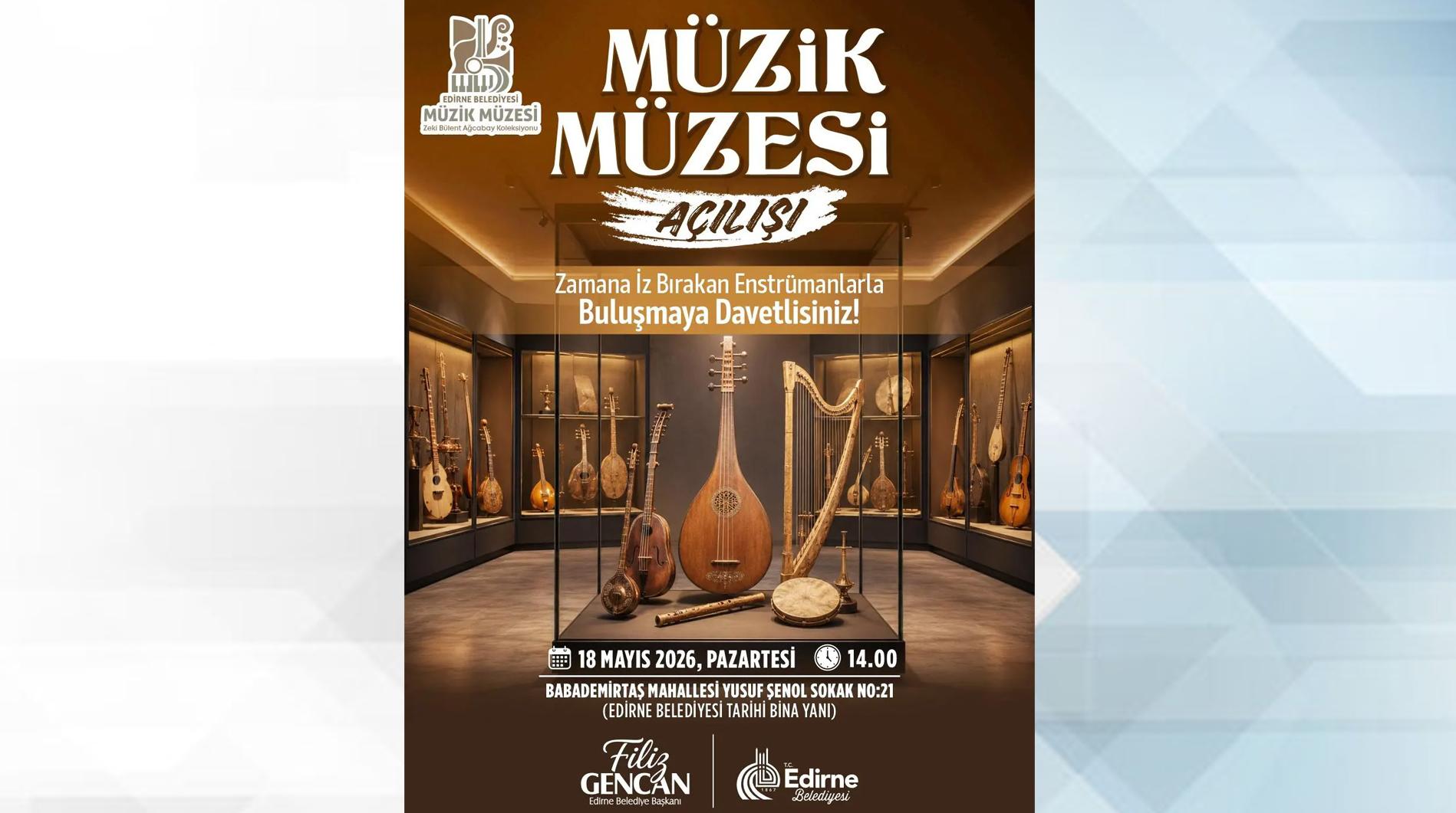 Belediyeden Müzik Müzesi