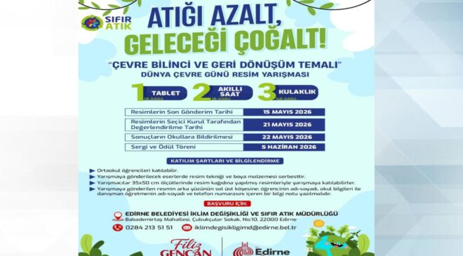 Belediyeden resim yarışması