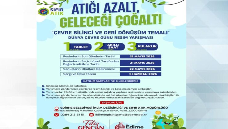 Belediyeden resim yarışması