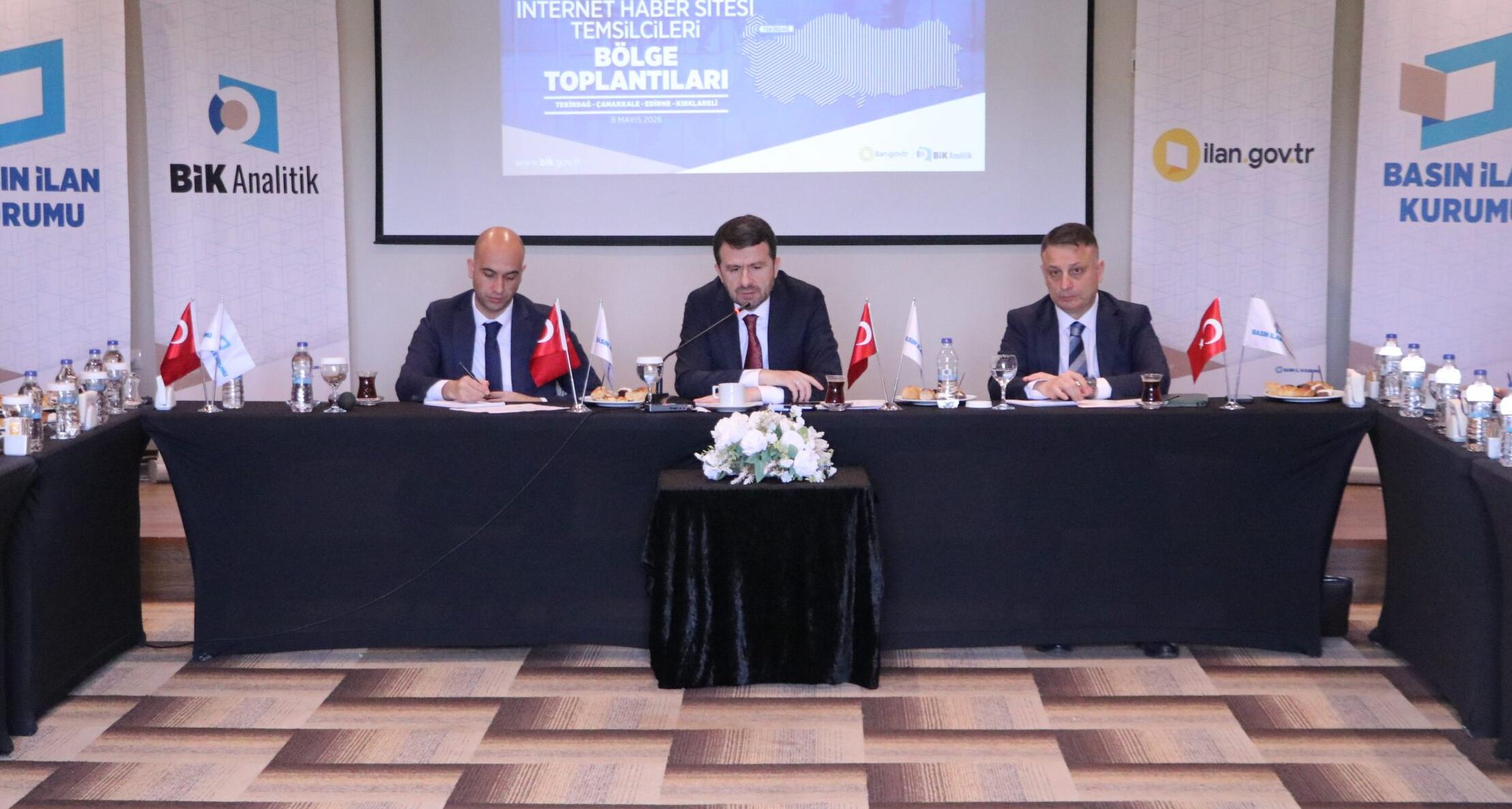 BİK Genel Müdürü Çay, basınla buluştu