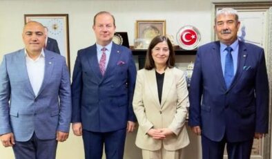 Borsa heyetinden Aksal’a ziyaret