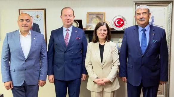 Borsa heyetinden Aksal’a ziyaret