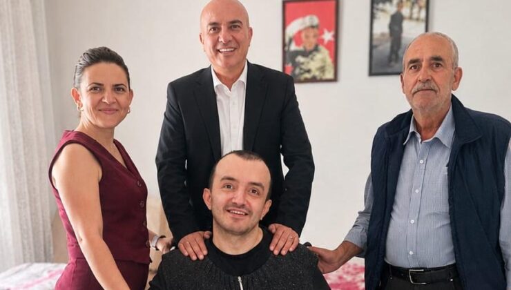 Çağlayan’ı sevindiren bağış