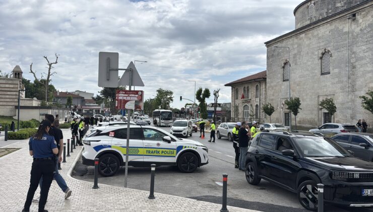 Edirne polisi havadan denetim yaptı