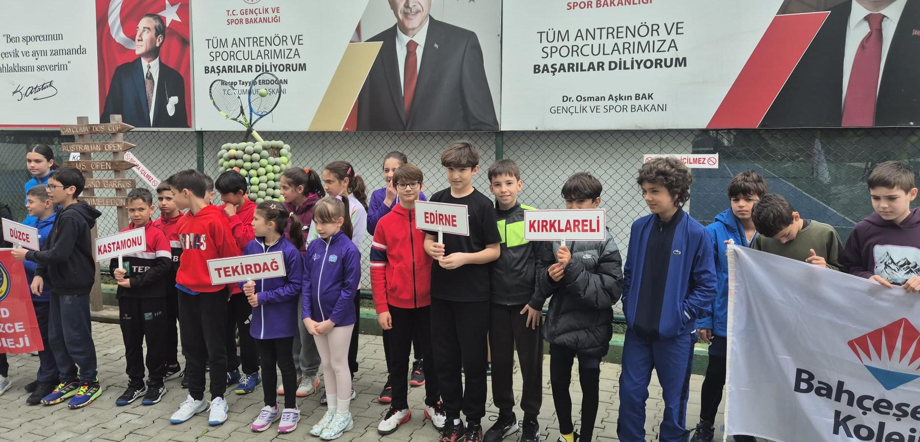 Edirneli tenisçilerden tarihi başarı