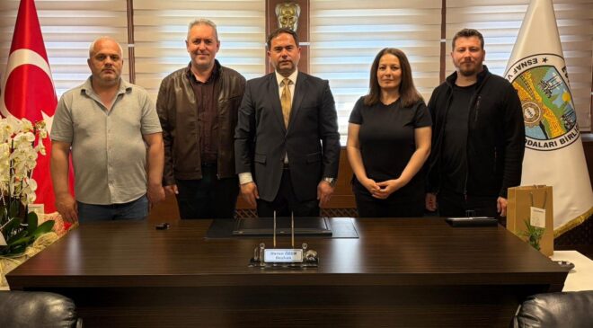 Gazetemizden Özen’e hayırlı olsun ziyareti
