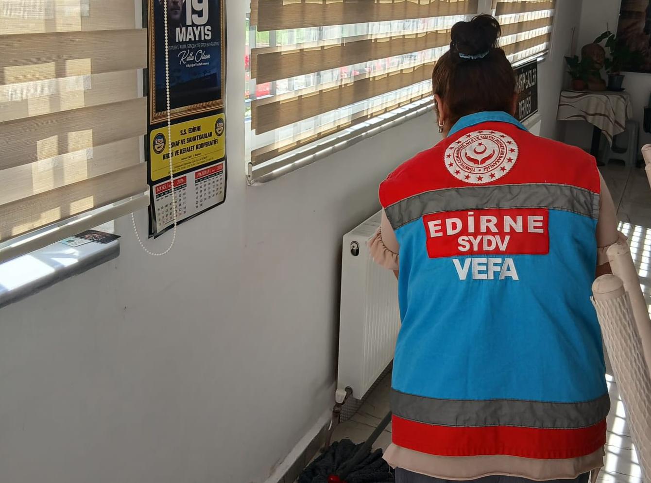 Gaziler Derneği’nde bayram temizliği