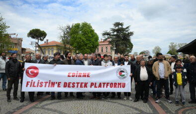 İsrail’e protesto