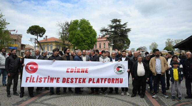 İsrail’e protesto