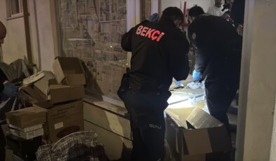 Kadına şiddet ihbarından kaçakçılık çıktı!