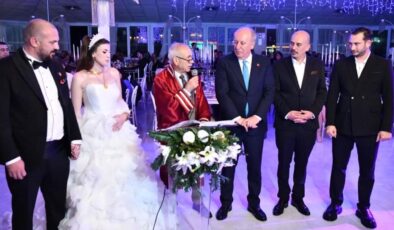 Muharrem İnce, nikah şahidi oldu