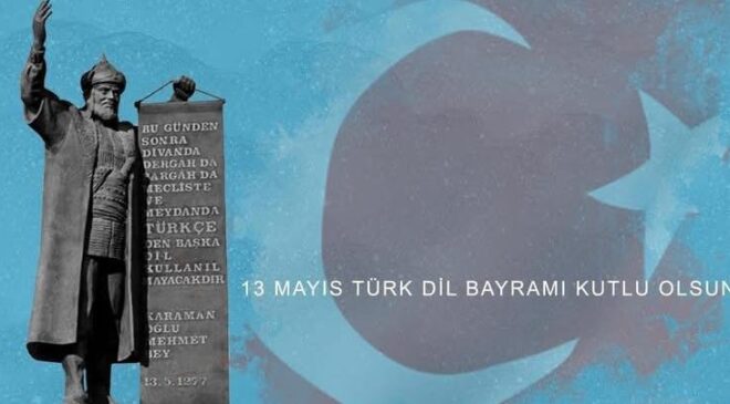 “Türk Dili Bayramı kutlu olsun”