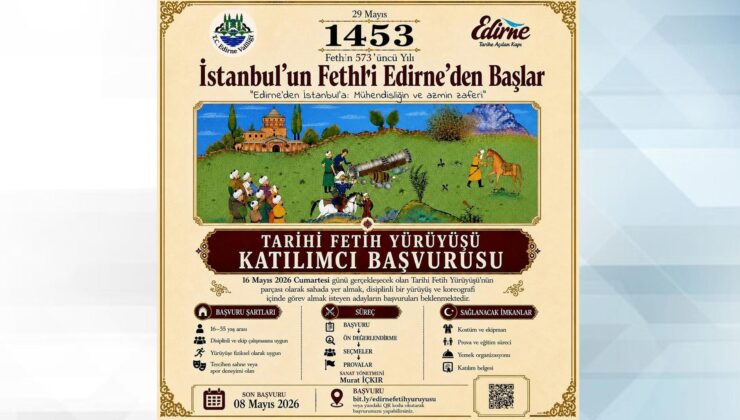 Tarihi Fetih Yürüyüşü yapılacak