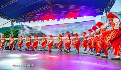 Minik dansçılardan büyük başarı