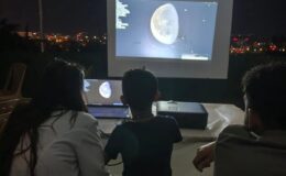 Gökyüzü kaşifleri gece mesaisinde