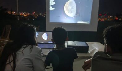 Gökyüzü kaşifleri gece mesaisinde