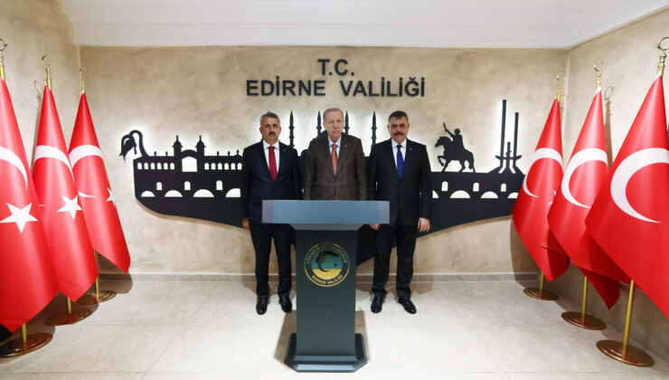 Cumhurbaşkanı Erdoğan’dan ziyaret