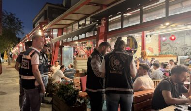 Edirne polisinden şok uygulama