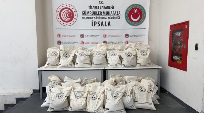 Sınırda 1,5 ton uyuşturucu ele geçirildi