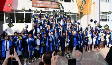Trakya Üniversitesi’nce mezuniyet coşkusu