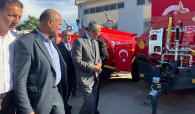 Köylere 21 adet su tankeri