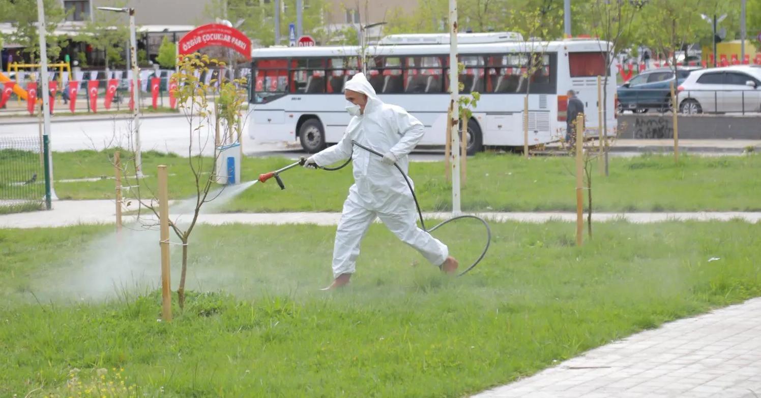 Belediyeden sivrisinekle mücadele