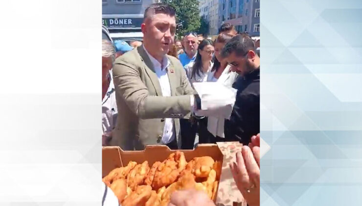 Mehmet Özcan’dan kurtuluş için lokma dağıtıldı