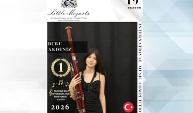 Duru Akdeniz’den uluslararası başarı
