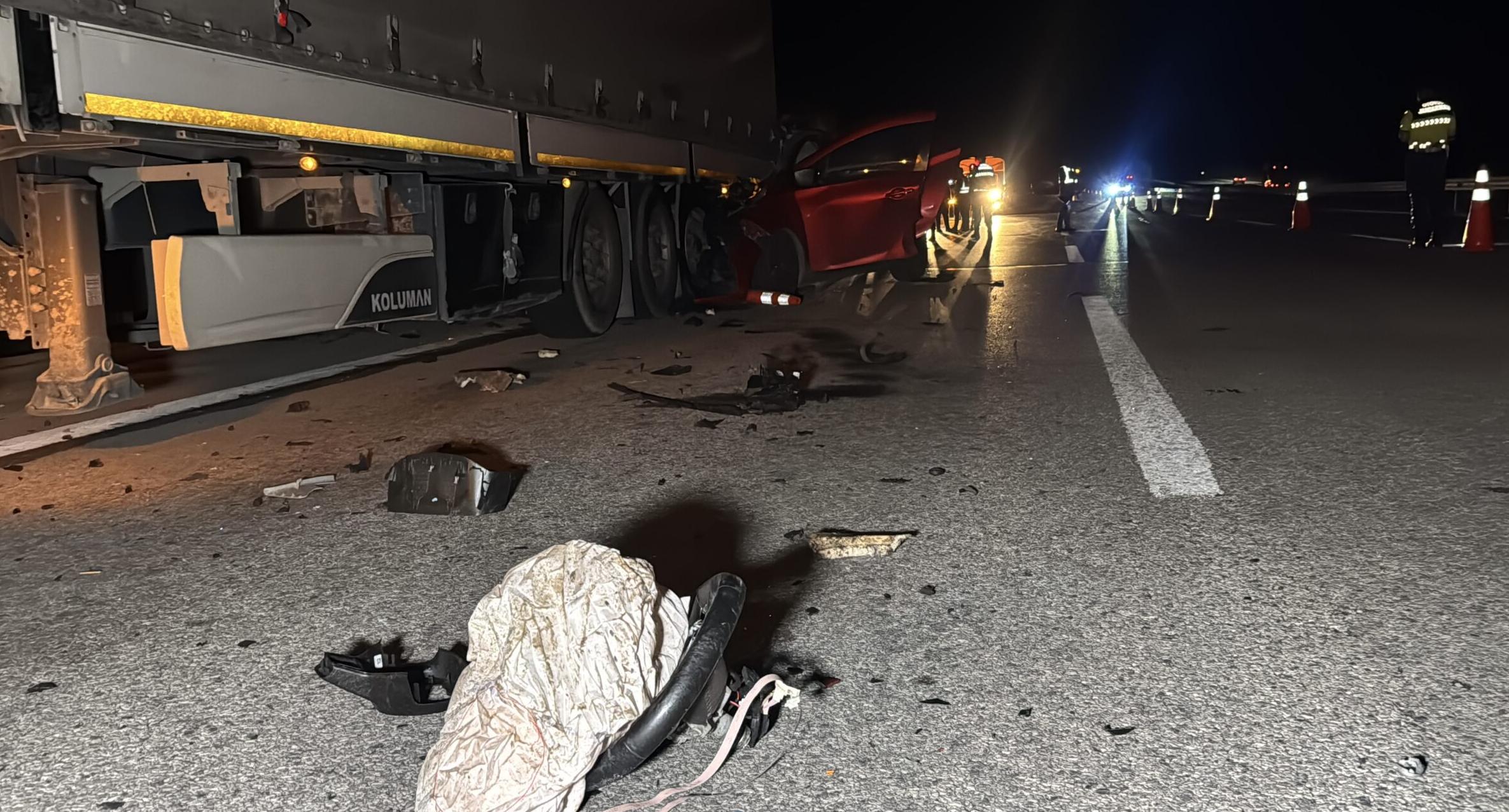 Edirne’de feci kaza: 1 ölü