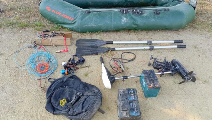 Elektrik akımıyla balık avlayanlara ceza