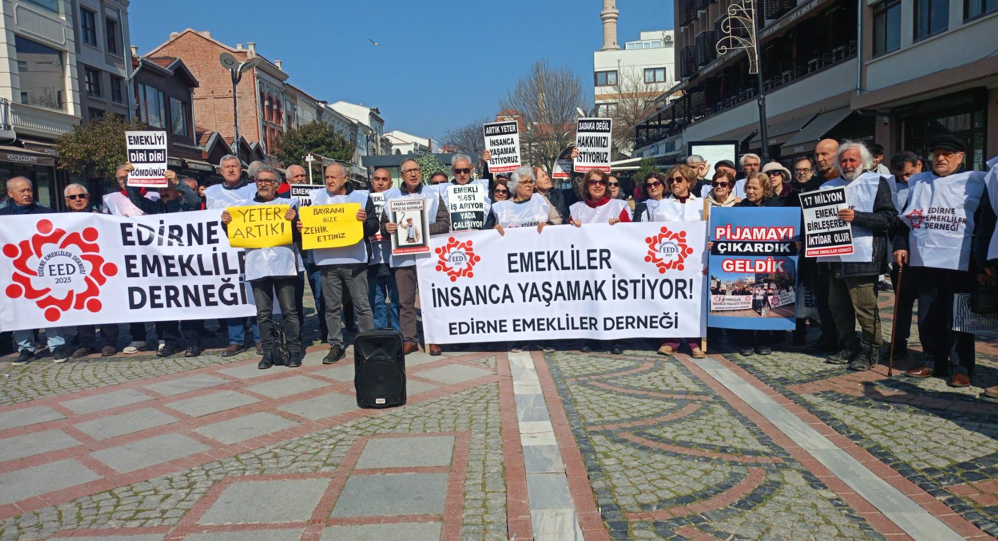 Emeklilerden “Emekliler Günü” çağrısı