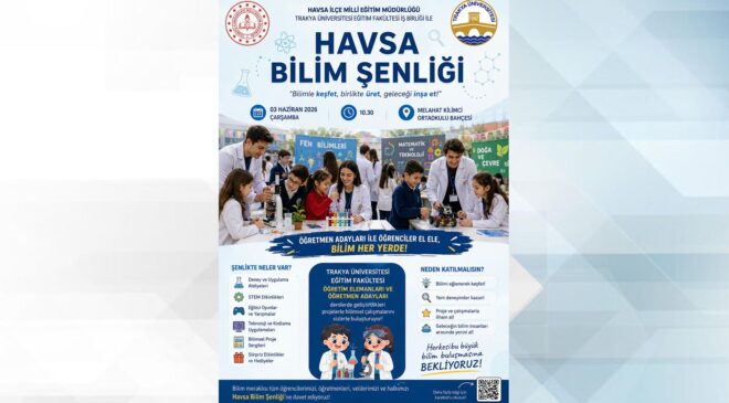 Havsa’da Bilim Şenliği