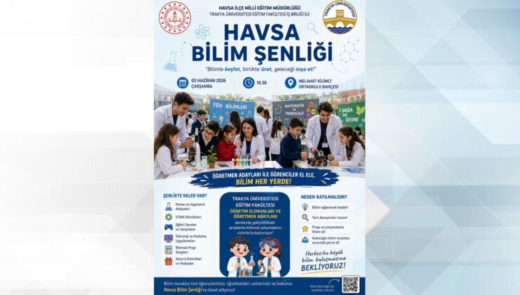 Havsa’da Bilim Şenliği